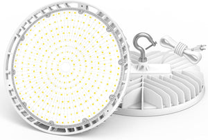 NG-BIUFO-240W Watt Selectable UFO LED High Bay 240w 200w 150w 5000k Daylight 33,600LM Black or White